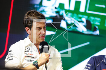 17/03/2023 - WOLFF Toto (aut), Team Principal & CEO of Mercedes AMG F1 Team, portrait during the Formula 1 STC Saudi Arabian Grand Prix 2023, 2nd round of the 2023 Formula One World Championship from March 17 to 19, 2023 on the Jeddah Corniche Circuit, in Jeddah, Saudi Arabia - F1 - SAUDI ARABIAN GRAND PRIX 2023 - FORMULA 1 - MOTORI