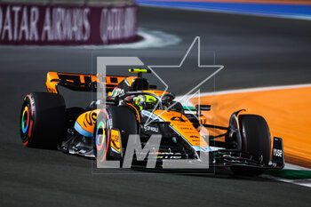 17/03/2023 - 04 NORRIS Lando (gbr), McLaren F1 Team MCL60, action during the Formula 1 STC Saudi Arabian Grand Prix 2023, 2nd round of the 2023 Formula One World Championship from March 17 to 19, 2023 on the Jeddah Corniche Circuit, in Jeddah, Saudi Arabia - F1 - SAUDI ARABIAN GRAND PRIX 2023 - FORMULA 1 - MOTORI