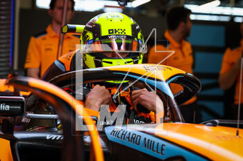 18/03/2023 - NORRIS Lando (gbr), McLaren F1 Team MCL60, portrait during the Formula 1 STC Saudi Arabian Grand Prix 2023, 2nd round of the 2023 Formula One World Championship from March 17 to 19, 2023 on the Jeddah Corniche Circuit, in Jeddah, Saudi Arabia - F1 - SAUDI ARABIAN GRAND PRIX 2023 - FORMULA 1 - MOTORI