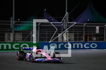 18/03/2023 - 31 OCON Esteban (fra), Alpine F1 Team A523, action during the Formula 1 STC Saudi Arabian Grand Prix 2023, 2nd round of the 2023 Formula One World Championship from March 17 to 19, 2023 on the Jeddah Corniche Circuit, in Jeddah, Saudi Arabia - F1 - SAUDI ARABIAN GRAND PRIX 2023 - FORMULA 1 - MOTORI