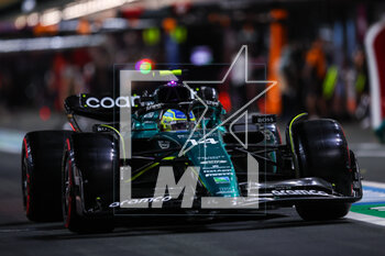 18/03/2023 - 14 ALONSO Fernando (spa), Aston Martin F1 Team AMR23, action during the Formula 1 STC Saudi Arabian Grand Prix 2023, 2nd round of the 2023 Formula One World Championship from March 17 to 19, 2023 on the Jeddah Corniche Circuit, in Jeddah, Saudi Arabia - F1 - SAUDI ARABIAN GRAND PRIX 2023 - FORMULA 1 - MOTORI