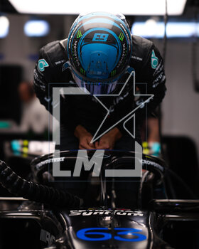 18/03/2023 - RUSSELL George (gbr), Mercedes AMG F1 Team W14, portrait during the Formula 1 STC Saudi Arabian Grand Prix 2023, 2nd round of the 2023 Formula One World Championship from March 17 to 19, 2023 on the Jeddah Corniche Circuit, in Jeddah, Saudi Arabia - F1 - SAUDI ARABIAN GRAND PRIX 2023 - FORMULA 1 - MOTORI