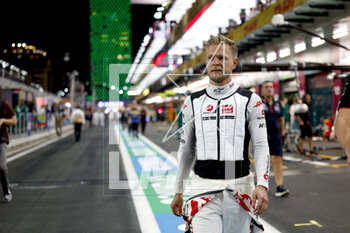 2023-03-19 - MAGNUSSEN Kevin (den), Haas F1 Team VF-23 Ferrari, portrait during the Formula 1 STC Saudi Arabian Grand Prix 2023, 2nd round of the 2023 Formula One World Championship from March 17 to 19, 2023 on the Jeddah Corniche Circuit, in Jeddah, Saudi Arabia - F1 - SAUDI ARABIAN GRAND PRIX 2023 - RACE - FORMULA 1 - MOTORS