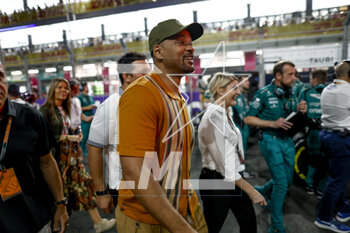 2023-03-19 - SMITH Will, actor, on the starting grid during the Formula 1 STC Saudi Arabian Grand Prix 2023, 2nd round of the 2023 Formula One World Championship from March 17 to 19, 2023 on the Jeddah Corniche Circuit, in Jeddah, Saudi Arabia - F1 - SAUDI ARABIAN GRAND PRIX 2023 - RACE - FORMULA 1 - MOTORS