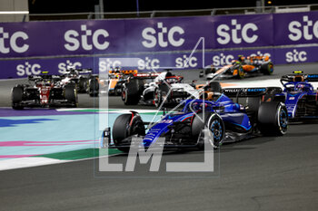 2023-03-19 - 23 ALBON Alexander (tha), Williams Racing FW45, action during the Formula 1 STC Saudi Arabian Grand Prix 2023, 2nd round of the 2023 Formula One World Championship from March 17 to 19, 2023 on the Jeddah Corniche Circuit, in Jeddah, Saudi Arabia - F1 - SAUDI ARABIAN GRAND PRIX 2023 - RACE - FORMULA 1 - MOTORS