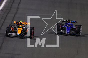 2023-03-19 - 04 NORRIS Lando (gbr), McLaren F1 Team MCL60, action 02 SARGEANT Logan (usa), Williams Racing FW45, action during the Formula 1 STC Saudi Arabian Grand Prix 2023, 2nd round of the 2023 Formula One World Championship from March 17 to 19, 2023 on the Jeddah Corniche Circuit, in Jeddah, Saudi Arabia - F1 - SAUDI ARABIAN GRAND PRIX 2023 - RACE - FORMULA 1 - MOTORS