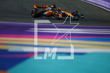 2023-03-19 - 81 PIASTRI Oscar (aus), McLaren F1 Team MCL60, action during the Formula 1 STC Saudi Arabian Grand Prix 2023, 2nd round of the 2023 Formula One World Championship from March 17 to 19, 2023 on the Jeddah Corniche Circuit, in Jeddah, Saudi Arabia - F1 - SAUDI ARABIAN GRAND PRIX 2023 - RACE - FORMULA 1 - MOTORS
