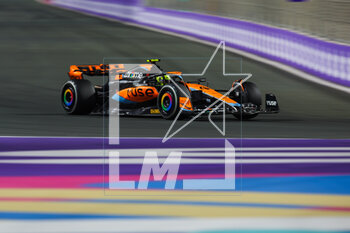 2023-03-19 - 04 NORRIS Lando (gbr), McLaren F1 Team MCL60, action during the Formula 1 STC Saudi Arabian Grand Prix 2023, 2nd round of the 2023 Formula One World Championship from March 17 to 19, 2023 on the Jeddah Corniche Circuit, in Jeddah, Saudi Arabia - F1 - SAUDI ARABIAN GRAND PRIX 2023 - RACE - FORMULA 1 - MOTORS