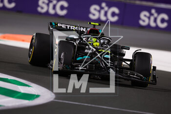 2023-03-19 - 44 HAMILTON Lewis (gbr), Mercedes AMG F1 Team W14, action during the Formula 1 STC Saudi Arabian Grand Prix 2023, 2nd round of the 2023 Formula One World Championship from March 17 to 19, 2023 on the Jeddah Corniche Circuit, in Jeddah, Saudi Arabia - F1 - SAUDI ARABIAN GRAND PRIX 2023 - RACE - FORMULA 1 - MOTORS