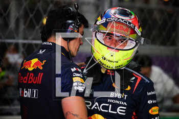 2023-03-19 - PEREZ Sergio (mex), Red Bull Racing RB19, portrait during the Formula 1 STC Saudi Arabian Grand Prix 2023, 2nd round of the 2023 Formula One World Championship from March 17 to 19, 2023 on the Jeddah Corniche Circuit, in Jeddah, Saudi Arabia - F1 - SAUDI ARABIAN GRAND PRIX 2023 - RACE - FORMULA 1 - MOTORS
