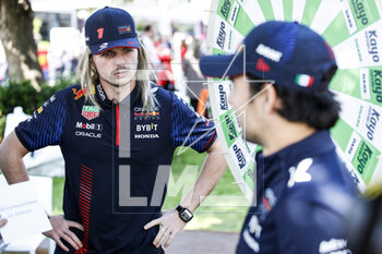 2023-03-30 - VERSTAPPEN Max (ned), Red Bull Racing RB19, portrait PEREZ Sergio (mex), Red Bull Racing RB19, portrait during the Formula 1 Rolex Australian Grand Prix 2023, 3rd round of the 2023 Formula One World Championship from March 31 to April 2, 2023 on the Albert Park Circuit, in Melbourne, Australia - F1 - AUSTRALIAN GRAND PRIX 2023 - FORMULA 1 - MOTORS