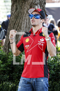 2023-03-30 - LECLERC Charles (mco), Scuderia Ferrari SF-23, portrait during the Formula 1 Rolex Australian Grand Prix 2023, 3rd round of the 2023 Formula One World Championship from March 31 to April 2, 2023 on the Albert Park Circuit, in Melbourne, Australia - F1 - AUSTRALIAN GRAND PRIX 2023 - FORMULA 1 - MOTORS