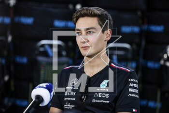 2023-03-30 - RUSSELL George (gbr), Mercedes AMG F1 Team W14, portrait during the Formula 1 Rolex Australian Grand Prix 2023, 3rd round of the 2023 Formula One World Championship from March 31 to April 2, 2023 on the Albert Park Circuit, in Melbourne, Australia - F1 - AUSTRALIAN GRAND PRIX 2023 - FORMULA 1 - MOTORS