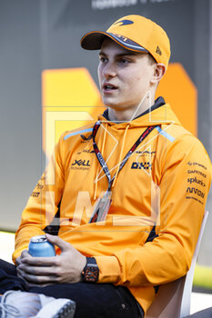 2023-03-30 - PIASTRI Oscar (aus), McLaren F1 Team MCL60, portrait during the Formula 1 Rolex Australian Grand Prix 2023, 3rd round of the 2023 Formula One World Championship from March 31 to April 2, 2023 on the Albert Park Circuit, in Melbourne, Australia - F1 - AUSTRALIAN GRAND PRIX 2023 - FORMULA 1 - MOTORS