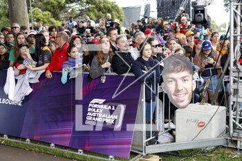 2023-03-30 - spectators, fans during the Formula 1 Rolex Australian Grand Prix 2023, 3rd round of the 2023 Formula One World Championship from March 31 to April 2, 2023 on the Albert Park Circuit, in Melbourne, Australia - F1 - AUSTRALIAN GRAND PRIX 2023 - FORMULA 1 - MOTORS