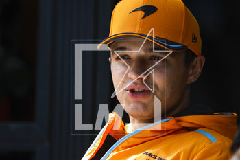 2023-03-30 - NORRIS Lando (gbr), McLaren F1 Team MCL60, portrait during the Formula 1 Rolex Australian Grand Prix 2023, 3rd round of the 2023 Formula One World Championship from March 31 to April 2, 2023 on the Albert Park Circuit, in Melbourne, Australia - F1 - AUSTRALIAN GRAND PRIX 2023 - FORMULA 1 - MOTORS