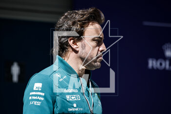 2023-03-30 - ALONSO Fernando (spa), Aston Martin F1 Team AMR23, portrait during the Formula 1 Rolex Australian Grand Prix 2023, 3rd round of the 2023 Formula One World Championship from March 31 to April 2, 2023 on the Albert Park Circuit, in Melbourne, Australia - F1 - AUSTRALIAN GRAND PRIX 2023 - FORMULA 1 - MOTORS