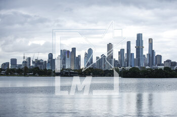 2023-03-30 - Melbourne city skyline during the Formula 1 Rolex Australian Grand Prix 2023, 3rd round of the 2023 Formula One World Championship from March 31 to April 2, 2023 on the Albert Park Circuit, in Melbourne, Australia - F1 - AUSTRALIAN GRAND PRIX 2023 - FORMULA 1 - MOTORS
