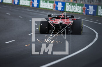 2023-03-31 - 16 LECLERC Charles (mco), Scuderia Ferrari SF-23, action DRS during the Formula 1 Rolex Australian Grand Prix 2023, 3rd round of the 2023 Formula One World Championship from March 31 to April 2, 2023 on the Albert Park Circuit, in Melbourne, Australia - F1 - AUSTRALIAN GRAND PRIX 2023 - FORMULA 1 - MOTORS