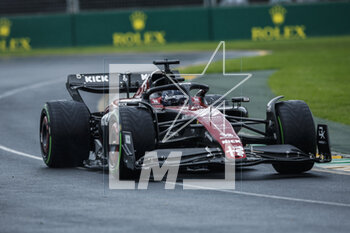 2023-03-31 - 77 BOTTAS Valtteri (fin), Alfa Romeo F1 Team Stake C43, action during the Formula 1 Rolex Australian Grand Prix 2023, 3rd round of the 2023 Formula One World Championship from March 31 to April 2, 2023 on the Albert Park Circuit, in Melbourne, Australia - F1 - AUSTRALIAN GRAND PRIX 2023 - FORMULA 1 - MOTORS