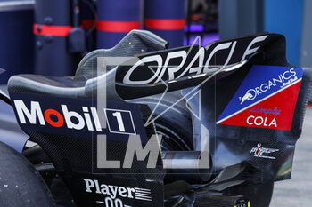 2023-03-31 - Red Bull Racing RB19, mechanical detail DRS system during the Formula 1 Rolex Australian Grand Prix 2023, 3rd round of the 2023 Formula One World Championship from March 31 to April 2, 2023 on the Albert Park Circuit, in Melbourne, Australia - F1 - AUSTRALIAN GRAND PRIX 2023 - FORMULA 1 - MOTORS