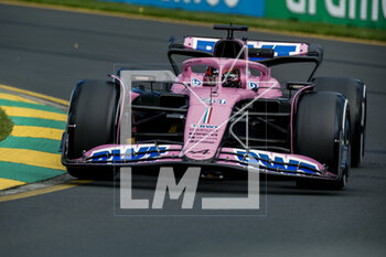 2023-03-31 - 31 OCON Esteban (fra), Alpine F1 Team A523, action during the Formula 1 Rolex Australian Grand Prix 2023, 3rd round of the 2023 Formula One World Championship from March 31 to April 2, 2023 on the Albert Park Circuit, in Melbourne, Australia - F1 - AUSTRALIAN GRAND PRIX 2023 - FORMULA 1 - MOTORS