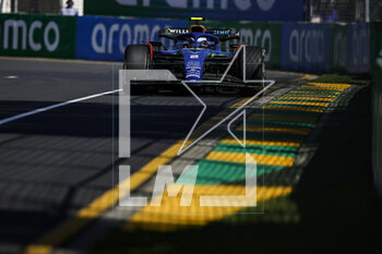 2023-03-31 - 02 SARGEANT Logan (usa), Williams Racing FW45, action during the Formula 1 Rolex Australian Grand Prix 2023, 3rd round of the 2023 Formula One World Championship from March 31 to April 2, 2023 on the Albert Park Circuit, in Melbourne, Australia - F1 - AUSTRALIAN GRAND PRIX 2023 - FORMULA 1 - MOTORS