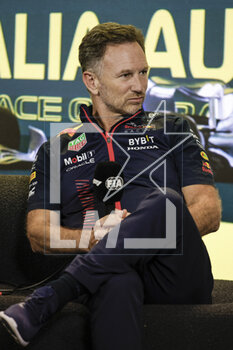2023-03-31 - HORNER Christian (gbr), Team Principal of Red Bull Racing, portrait during the Formula 1 Rolex Australian Grand Prix 2023, 3rd round of the 2023 Formula One World Championship from March 31 to April 2, 2023 on the Albert Park Circuit, in Melbourne, Australia - F1 - AUSTRALIAN GRAND PRIX 2023 - FORMULA 1 - MOTORS