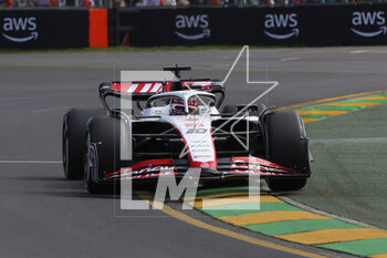 2023-03-31 - 20 MAGNUSSEN Kevin (den), Haas F1 Team VF-23 Ferrari, action during the Formula 1 Rolex Australian Grand Prix 2023, 3rd round of the 2023 Formula One World Championship from March 31 to April 2, 2023 on the Albert Park Circuit, in Melbourne, Australia - F1 - AUSTRALIAN GRAND PRIX 2023 - FORMULA 1 - MOTORS