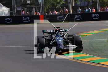 2023-03-31 - 63 RUSSELL George (gbr), Mercedes AMG F1 Team W14, action during the Formula 1 Rolex Australian Grand Prix 2023, 3rd round of the 2023 Formula One World Championship from March 31 to April 2, 2023 on the Albert Park Circuit, in Melbourne, Australia - F1 - AUSTRALIAN GRAND PRIX 2023 - FORMULA 1 - MOTORS