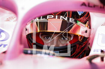 2023-03-31 - OCON Esteban (fra), Alpine F1 Team A523, portrait during the Formula 1 Rolex Australian Grand Prix 2023, 3rd round of the 2023 Formula One World Championship from March 31 to April 2, 2023 on the Albert Park Circuit, in Melbourne, Australia - F1 - AUSTRALIAN GRAND PRIX 2023 - FORMULA 1 - MOTORS