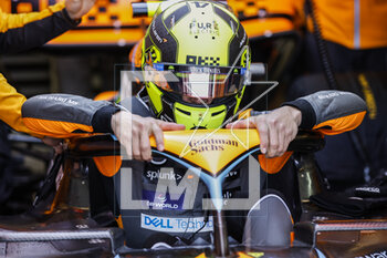 2023-04-01 - NORRIS Lando (gbr), McLaren F1 Team MCL60, portrait during the Formula 1 Rolex Australian Grand Prix 2023, 3rd round of the 2023 Formula One World Championship from March 31 to April 2, 2023 on the Albert Park Circuit, in Melbourne, Australia - F1 - AUSTRALIAN GRAND PRIX 2023 - FORMULA 1 - MOTORS