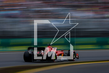 2023-04-01 - 16 LECLERC Charles (mco), Scuderia Ferrari SF-23, action during the Formula 1 Rolex Australian Grand Prix 2023, 3rd round of the 2023 Formula One World Championship from March 31 to April 2, 2023 on the Albert Park Circuit, in Melbourne, Australia - F1 - AUSTRALIAN GRAND PRIX 2023 - FORMULA 1 - MOTORS