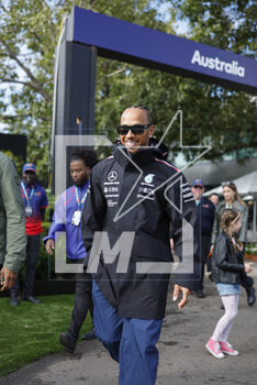 2023-04-01 - HAMILTON Lewis (gbr), Mercedes AMG F1 Team W14, portrait during the Formula 1 Rolex Australian Grand Prix 2023, 3rd round of the 2023 Formula One World Championship from March 31 to April 2, 2023 on the Albert Park Circuit, in Melbourne, Australia - F1 - AUSTRALIAN GRAND PRIX 2023 - FORMULA 1 - MOTORS