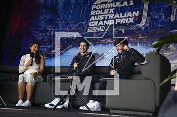 2023-04-01 - OCON Esteban (fra), Alpine F1 Team A523, portrait GASLY Pierre (fra), Alpine F1 Team A523, portrait during the Formula 1 Rolex Australian Grand Prix 2023, 3rd round of the 2023 Formula One World Championship from March 31 to April 2, 2023 on the Albert Park Circuit, in Melbourne, Australia - F1 - AUSTRALIAN GRAND PRIX 2023 - FORMULA 1 - MOTORS