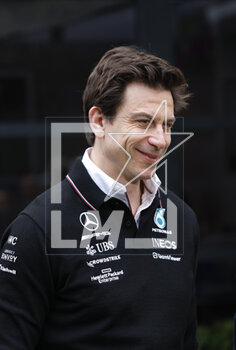 2023-04-01 - WOLFF Toto (aut), Team Principal & CEO of Mercedes AMG F1 Team, portrait during the Formula 1 Rolex Australian Grand Prix 2023, 3rd round of the 2023 Formula One World Championship from March 31 to April 2, 2023 on the Albert Park Circuit, in Melbourne, Australia - F1 - AUSTRALIAN GRAND PRIX 2023 - FORMULA 1 - MOTORS