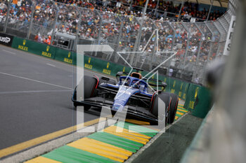 2023-04-01 - 23 ALBON Alexander (tha), Williams Racing FW45, action during the Formula 1 Rolex Australian Grand Prix 2023, 3rd round of the 2023 Formula One World Championship from March 31 to April 2, 2023 on the Albert Park Circuit, in Melbourne, Australia - F1 - AUSTRALIAN GRAND PRIX 2023 - FORMULA 1 - MOTORS