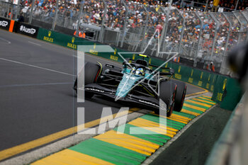 2023-04-01 - 14 ALONSO Fernando (spa), Aston Martin F1 Team AMR23, action during the Formula 1 Rolex Australian Grand Prix 2023, 3rd round of the 2023 Formula One World Championship from March 31 to April 2, 2023 on the Albert Park Circuit, in Melbourne, Australia - F1 - AUSTRALIAN GRAND PRIX 2023 - FORMULA 1 - MOTORS