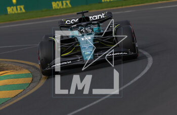 2023-04-01 - 18 STROLL Lance (can), Aston Martin F1 Team AMR23, action during the Formula 1 Rolex Australian Grand Prix 2023, 3rd round of the 2023 Formula One World Championship from March 31 to April 2, 2023 on the Albert Park Circuit, in Melbourne, Australia - F1 - AUSTRALIAN GRAND PRIX 2023 - FORMULA 1 - MOTORS