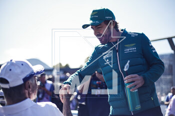 2023-04-02 - ALONSO Fernando (spa), Aston Martin F1 Team AMR23, portrait during the Formula 1 Rolex Australian Grand Prix 2023, 3rd round of the 2023 Formula One World Championship from March 31 to April 2, 2023 on the Albert Park Circuit, in Melbourne, Australia - F1 - AUSTRALIAN GRAND PRIX 2023 - RACE - FORMULA 1 - MOTORS
