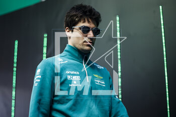 2023-04-02 - STROLL Lance (can), Aston Martin F1 Team AMR23, portrait during the Formula 1 Rolex Australian Grand Prix 2023, 3rd round of the 2023 Formula One World Championship from March 31 to April 2, 2023 on the Albert Park Circuit, in Melbourne, Australia - F1 - AUSTRALIAN GRAND PRIX 2023 - RACE - FORMULA 1 - MOTORS