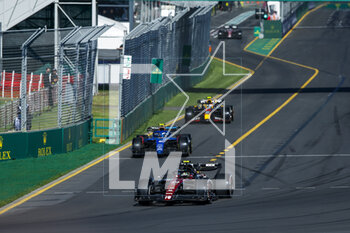 2023-04-02 - 24 ZHOU Guanyu (chi), Alfa Romeo F1 Team Stake C43, action during the Formula 1 Rolex Australian Grand Prix 2023, 3rd round of the 2023 Formula One World Championship from March 31 to April 2, 2023 on the Albert Park Circuit, in Melbourne, Australia - F1 - AUSTRALIAN GRAND PRIX 2023 - RACE - FORMULA 1 - MOTORS