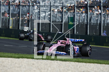 2023-04-02 - 31 OCON Esteban (fra), Alpine F1 Team A523, action during the Formula 1 Rolex Australian Grand Prix 2023, 3rd round of the 2023 Formula One World Championship from March 31 to April 2, 2023 on the Albert Park Circuit, in Melbourne, Australia - F1 - AUSTRALIAN GRAND PRIX 2023 - RACE - FORMULA 1 - MOTORS