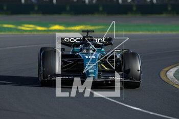 2023-04-02 - 18 STROLL Lance (can), Aston Martin F1 Team AMR23, action during the Formula 1 Rolex Australian Grand Prix 2023, 3rd round of the 2023 Formula One World Championship from March 31 to April 2, 2023 on the Albert Park Circuit, in Melbourne, Australia - F1 - AUSTRALIAN GRAND PRIX 2023 - RACE - FORMULA 1 - MOTORS