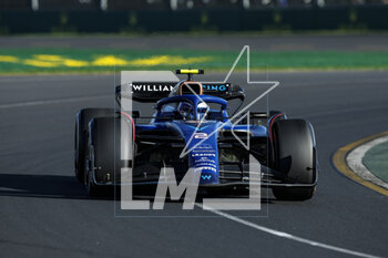 2023-04-02 - 02 SARGEANT Logan (usa), Williams Racing FW45, action during the Formula 1 Rolex Australian Grand Prix 2023, 3rd round of the 2023 Formula One World Championship from March 31 to April 2, 2023 on the Albert Park Circuit, in Melbourne, Australia - F1 - AUSTRALIAN GRAND PRIX 2023 - RACE - FORMULA 1 - MOTORS