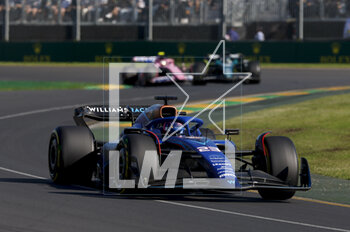 2023-04-02 - 23 ALBON Alexander (tha), Williams Racing FW45, action during the Formula 1 Rolex Australian Grand Prix 2023, 3rd round of the 2023 Formula One World Championship from March 31 to April 2, 2023 on the Albert Park Circuit, in Melbourne, Australia - F1 - AUSTRALIAN GRAND PRIX 2023 - RACE - FORMULA 1 - MOTORS