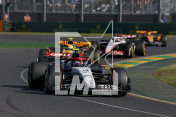 2023-04-02 - 22 TSUNODA Yuki (jap), Scuderia AlphaTauri AT04, action during the Formula 1 Rolex Australian Grand Prix 2023, 3rd round of the 2023 Formula One World Championship from March 31 to April 2, 2023 on the Albert Park Circuit, in Melbourne, Australia - F1 - AUSTRALIAN GRAND PRIX 2023 - RACE - FORMULA 1 - MOTORS