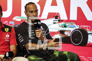 2023-04-27 - HAMILTON Lewis (gbr), Mercedes AMG F1 Team W14, portrait during the Formula 1 Azerbaijan Grand Prix 2023, 4th round of the 2023 Formula One World Championship from April 28 to 30, 2023 on the Baku City Circuit, in Baku, Azerbaijan - F1 - AZERBAIJAN GRAND PRIX 2023 - FORMULA 1 - MOTORS