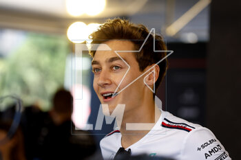 2023-04-27 - RUSSELL George (gbr), Mercedes AMG F1 Team W14, portrait during the Formula 1 Azerbaijan Grand Prix 2023, 4th round of the 2023 Formula One World Championship from April 28 to 30, 2023 on the Baku City Circuit, in Baku, Azerbaijan - F1 - AZERBAIJAN GRAND PRIX 2023 - FORMULA 1 - MOTORS