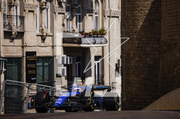 2023-04-28 - 02 SARGEANT Logan (usa), Williams Racing FW45, action during the Formula 1 Azerbaijan Grand Prix 2023, 4th round of the 2023 Formula One World Championship from April 28 to 30, 2023 on the Baku City Circuit, in Baku, Azerbaijan - F1 - AZERBAIJAN GRAND PRIX 2023 - FORMULA 1 - MOTORS